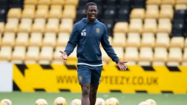 Livingston assistant manager Marvin Bartley