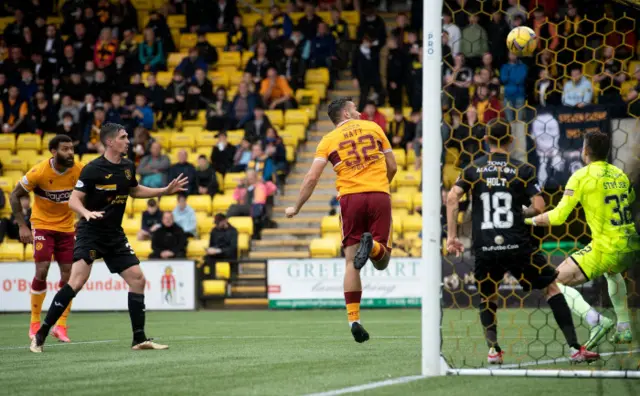 Tony Watt scores for Motherwell