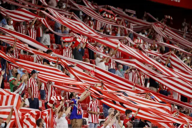 Athletic Bilbao fans