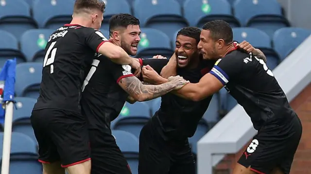 West Brom celebrate