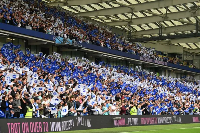Brighton fans