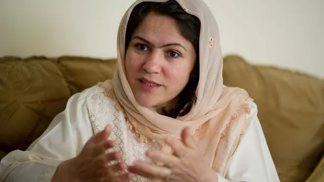 File image of Fawzia Koofi