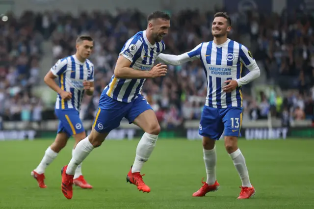 Brighton celebrate