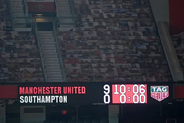 Manchester United 9-0 Southampton