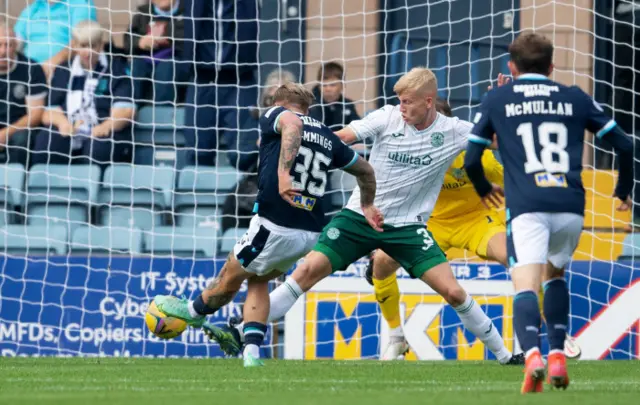 Jason Cummings scores for Dundee