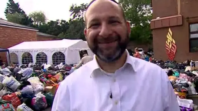 Rabbi Elchonon Feldman of Bushey synagogue in north London