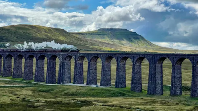 Flying Scotsman on Ribblehead