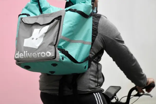 Deliveroo stock image