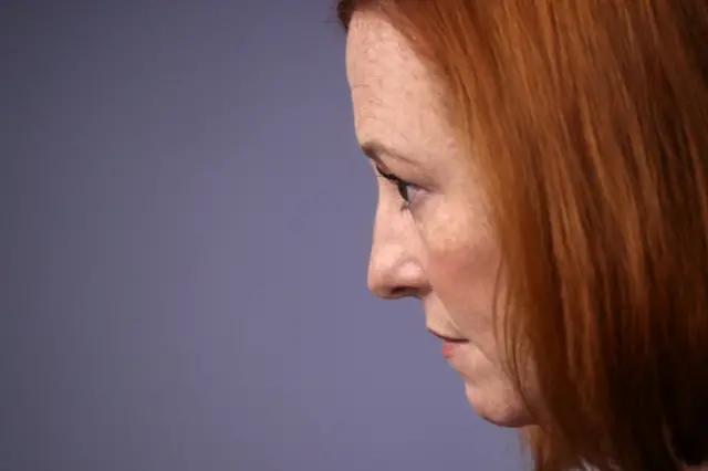 White House Press Secretary Jen Psaki answers questions about the U.S. evacuation operations in Afghanistan