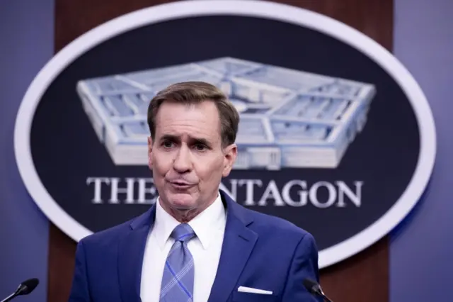 Pentagon spokesman John Kirby