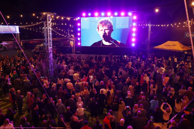 Fans at Assembly Festival Garden