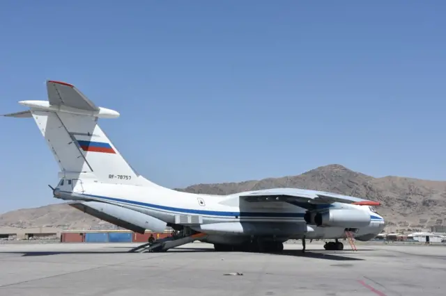 A view from Hamid Karzai International Airport