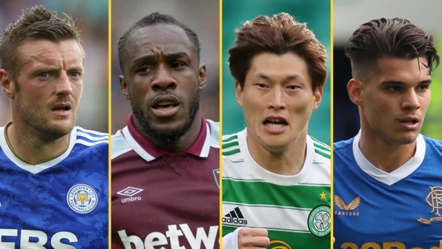 Jamie Vardy, Michail Antonio, Kyogo Furuhashi & Ianis Hagi