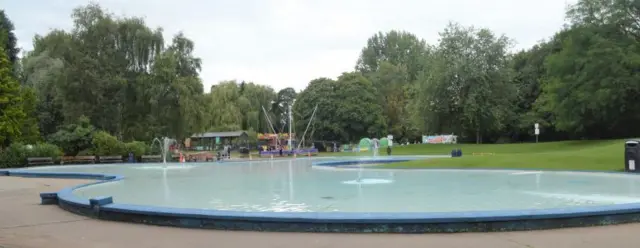 Markeaton paddling pool