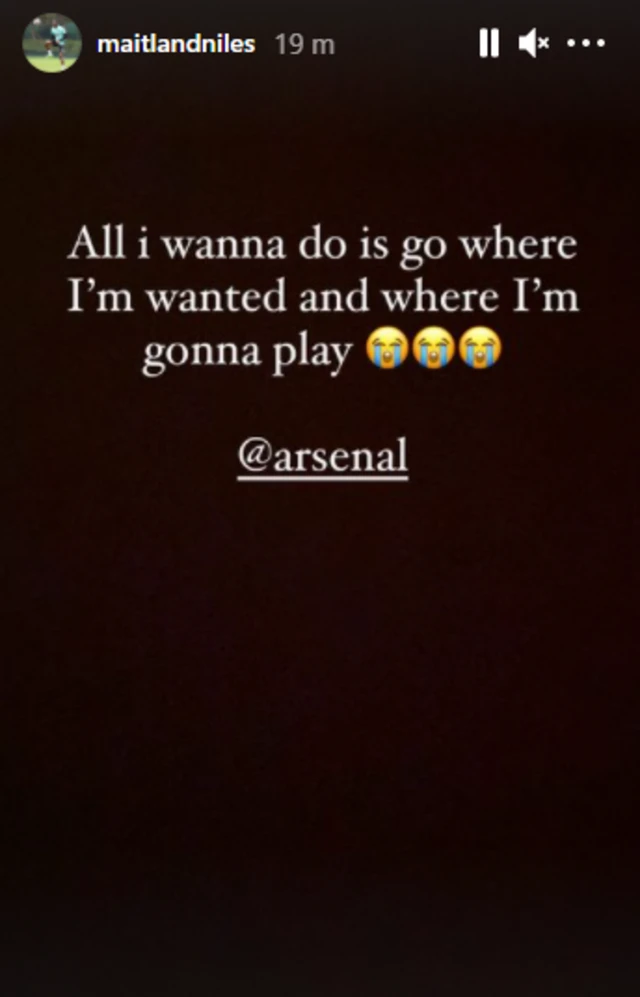 Ainsley Maitland-Niles Instagram