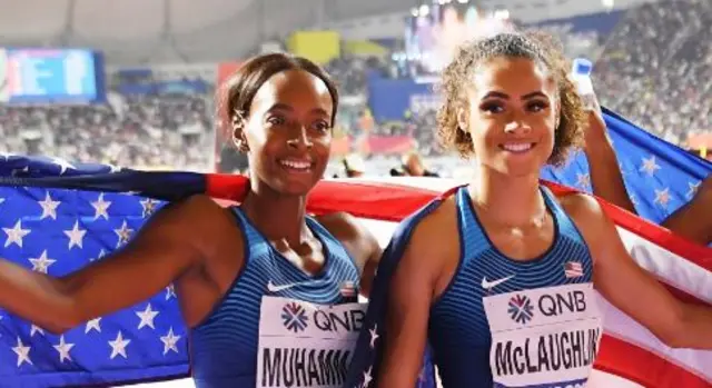 Dalilah Muhammad & Sydney McLaughlin