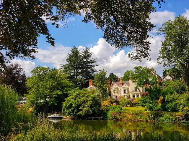 The Severn in Shrewsbury