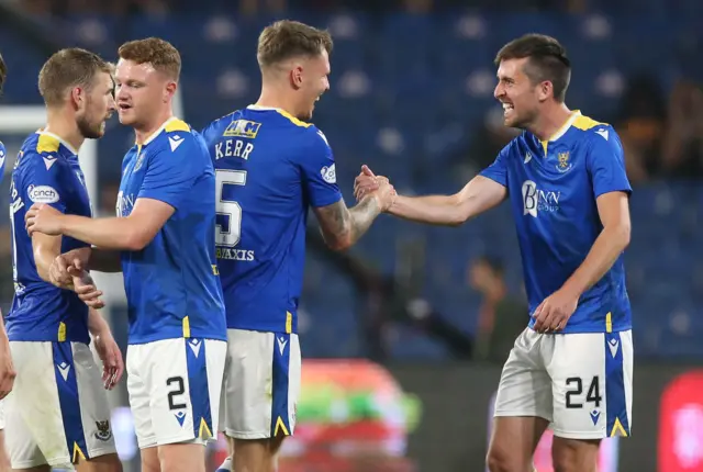 St Johnstone claimed a memorable draw in Istanbul