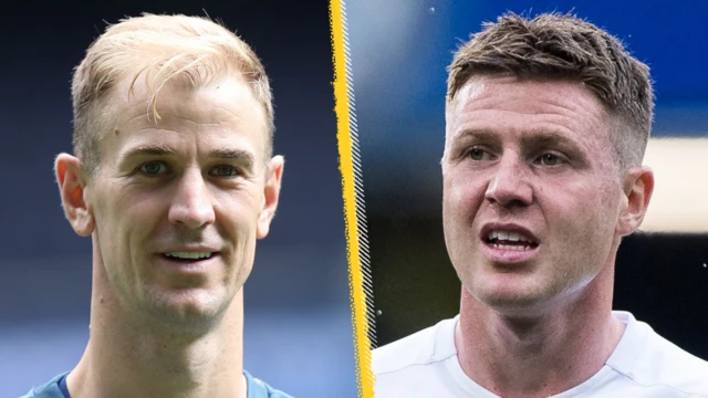 Joe Hart and James McCarthy