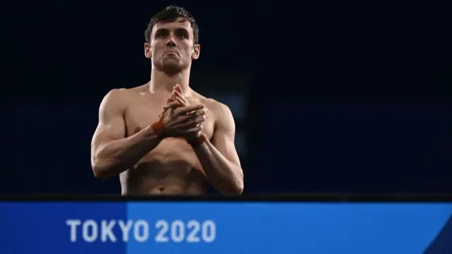 Tom Daley in 10m platform semi-final