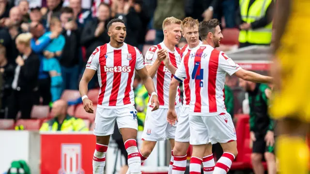 Stoke celebrate