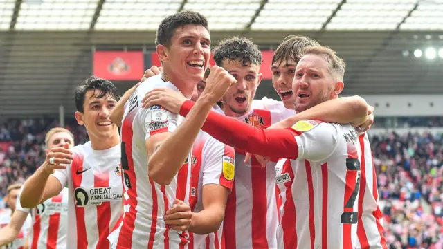 Sunderland celebrate