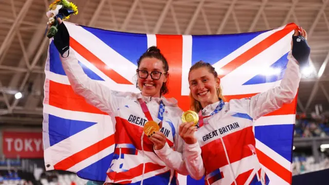 Katie Archibald and Laura Kenny