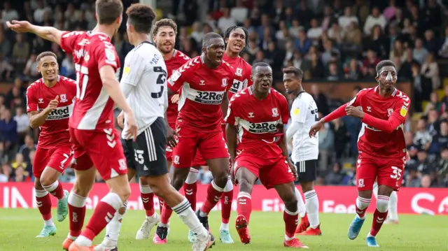Fulham v Middlesbrough
