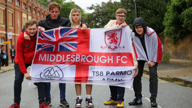 Middlesbrough fans