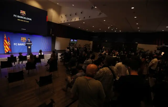 Lionel Mesis press conference