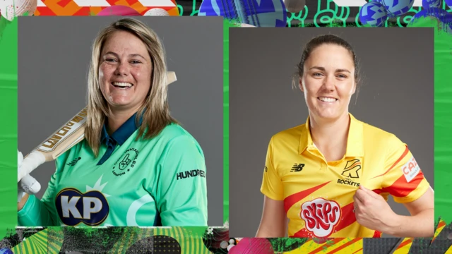 Dane van Niekerk and Nat Sciver