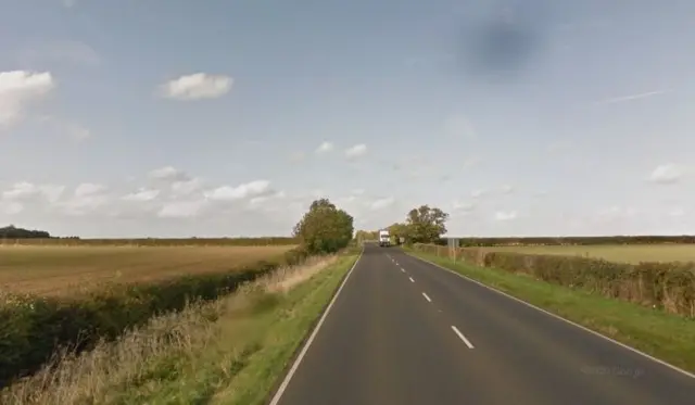 A15 near Highfield Farm