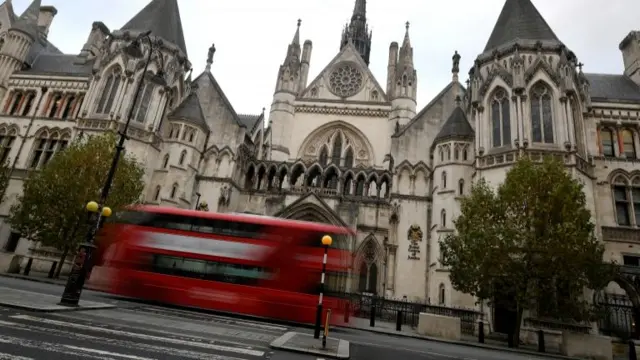 Royal Courts of Justice in London