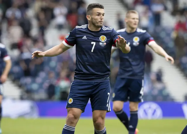 Scotland midfielder John McGinn