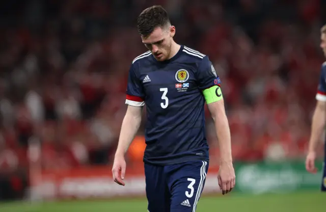 Scotland captain Andy Robertson