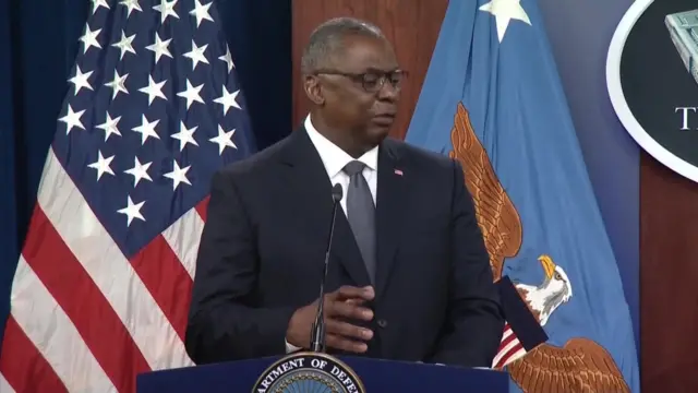 US Secretary of Defence Lloyd Austin