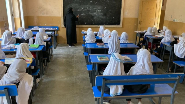 Manouchehri primary school for girls in Kabul