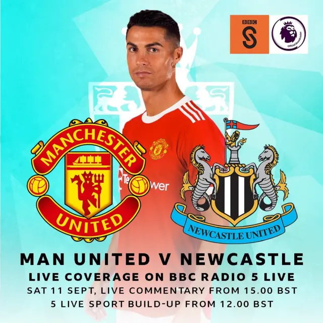 Man Utd v Newcastle 5 Live coverage