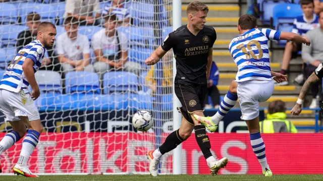 John Swift scores for Reading