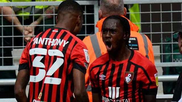 Bournemouth celebrate