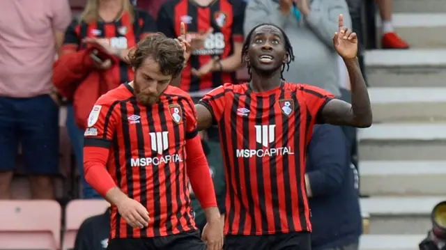 Bournemouth celebrate