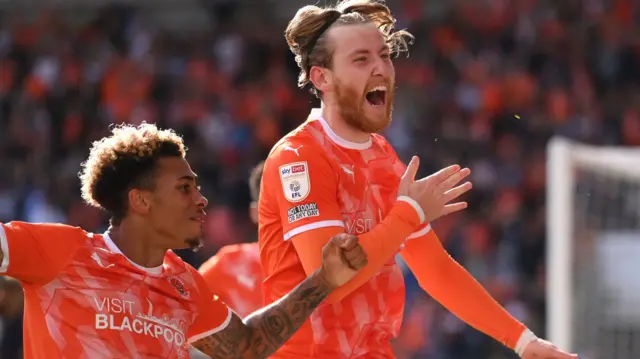 Blackpool celebrate