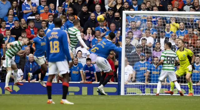 Filip Helander's header gave Rangers Old Firm derby victory over Celtic