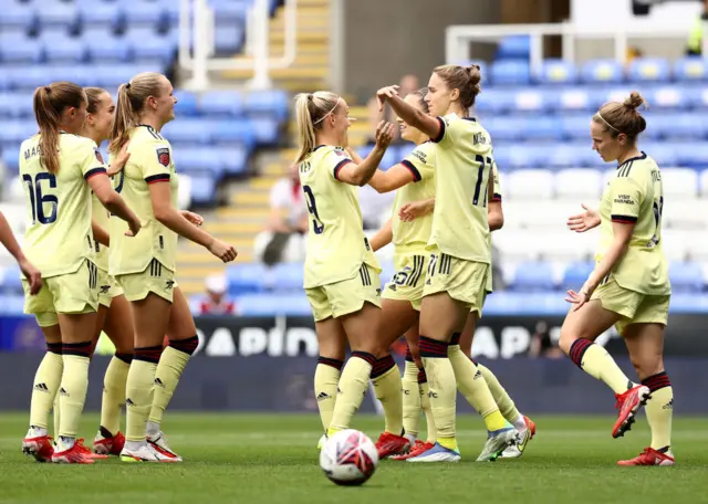 Arsenal celebrate