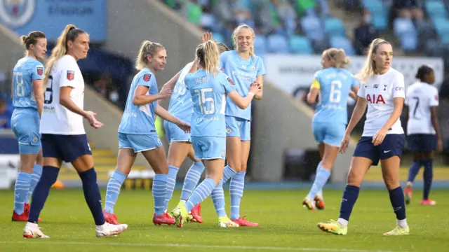Man City celebrate