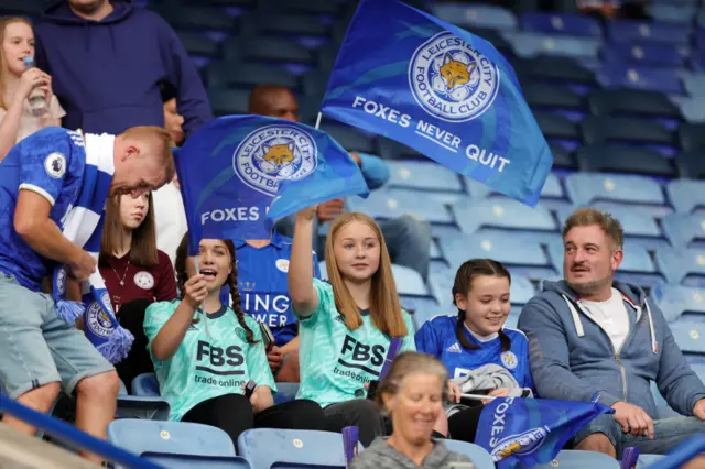 Leicester fans