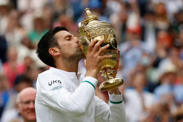 Novak Djokovic and WImbledon