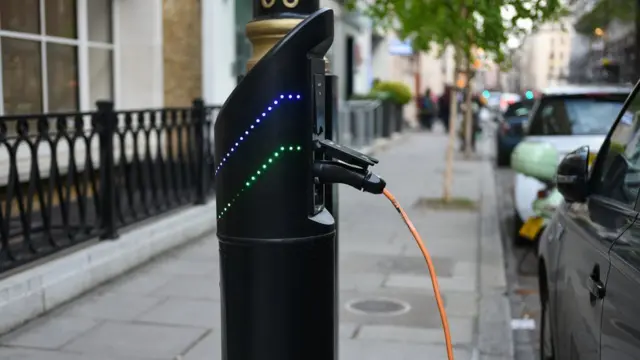 A charging point