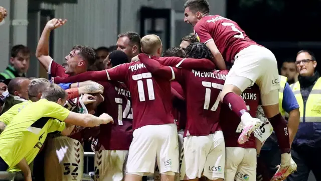 Northampton celebrate