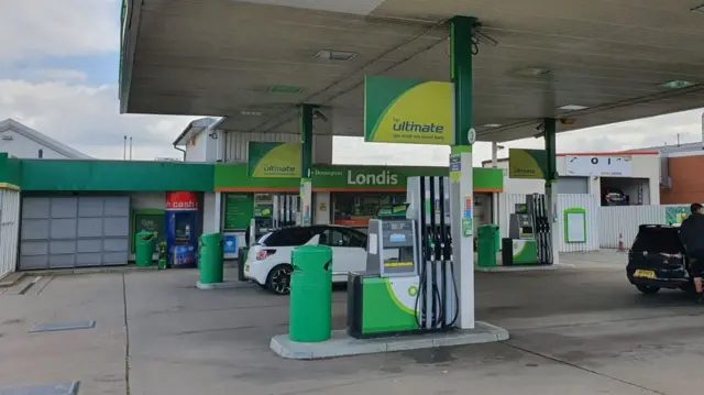 Petrol station